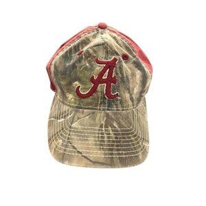 Vintage The Game Camo NCAA Mens University Alabama Crimson Tide Adjustable Hat